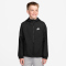 NIKE Sportswear Windrunner Kapuzenjacke Kinder 010 - black/black/white L (147-158 cm)