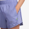 NIKE Sportswear Woven Shorts Mädchen 569 - light thistle/light thistle XS (122-128 cm)