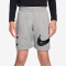 NIKE Sportswear Club French Terry Shorts Kinder 063 - dk grey heather/black S (128-137 cm)