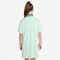 NIKE Sportswear kurzarm Jersey Kleid Mädchen 394 - barely green/malachite/black/malachite XS (122-128 cm)