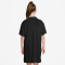 NIKE Sportswear kurzarm Jersey Kleid Mädchen 010 - black/black/white/black XS (122-128 cm)