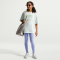 NIKE Sportswear Classic High-Waist Leggings Mädchen 569 - light thistle/soft pearl XS (122-128 cm)