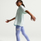 NIKE Sportswear Classic High-Waist Leggings Mädchen 569 - light thistle/soft pearl XS (122-128 cm)