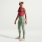 NIKE Sportswear Classic High-Waist Leggings Mädchen 006 - steam/soft pearl XS (122-128 cm)