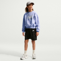 NIKE Sportswear Club Fleece Boxy Sweatshirt Mädchen 569 - light thistle XS (122-128 cm)
