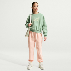 NIKE Sportswear Club Fleece Boxy Sweatshirt Mädchen 006 - steam S (128-137 cm)