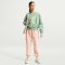 NIKE Sportswear Club Fleece Boxy Sweatshirt Mädchen 006 - steam S (128-137 cm)