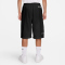 NIKE Sportswear Dri-FIT Fleece Shorts Mädchen 010 - black/white XS (122-128 cm)