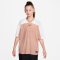 NIKE Sportswear Dri-FIT Freizeit Trikot Mädchen 800 - arctic orange/white XS (122-128 cm)