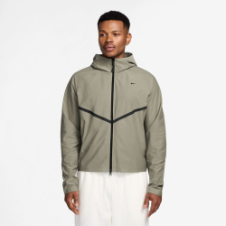 NIKE Sportswear Tech Knit Windrunner Trainingsjacke Herren 328 - silver sage/black S