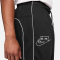 NIKE Sportswear Air Fleece Open Hem Jogginghose Herren 010 - black/white/white XS