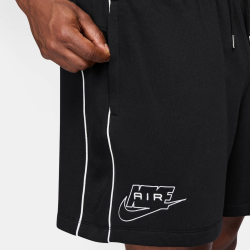 NIKE Sportswear Air Fleece Shorts Herren 010 - black/white/white 3XL