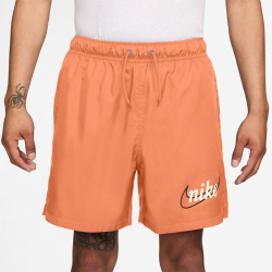 NIKE Sportswear Club Woven Flow Shorts Herren 835 - orange frost M