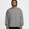 NIKE Sportswear Club French Terry Oversize Sweatshirt Herren 063 - dk grey heather/white XS