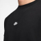 NIKE Sportswear Club French Terry Oversize Sweatshirt Herren 010 - black/white XS