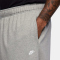 NIKE Sportswear Club Fleece Oversize Jogginghose Herren 063 - dk grey heather/lt smoke grey/white L