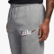 NIKE Sportswear Club Fleece Jogginghose Herren 063 - dk grey heather/lt smoke grey/white S