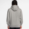NIKE Sportswear Club Fleece Kapuzenjacke Herren 063 - dk grey heather/lt smoke grey/white XS