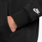 NIKE Sportswear Club Fleece Kapuzenjacke Herren 010 - black/black/sail XS