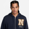 NIKE Sportswear Club French Terry Kapuzenjacke Herren 451 - obsidian/lt khaki XS