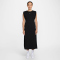 NIKE Sportswear Chill French Terry Kleid Damen 010 - black/sail XS