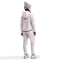 NIKE Sportswear Tech Fleece Kapuzenjacke Mädchen 667 - silt red/black/black L (146-156 cm)