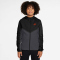 NIKE Sportswear Tech Fleece Kapuzenjacke Jungen 016 - black/anthracite/black/turf orange XL (158-170 cm)