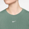 NIKE Sportswear Rib T-Shirt Damen 006 - steam S