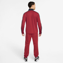 NIKE Club PK Trainingsanzug Herren 613 - team crimson/obsidian/white/white S