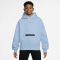 NIKE Sportswear Tech Fleece Oversize Hoodie Jungen 407 - hydrogen blue/black XS (122-128 cm)