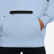 NIKE Sportswear Tech Fleece Oversize Hoodie Jungen 407 - hydrogen blue/black XS (122-128 cm)