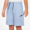NIKE Sportswear Tech Fleece Shorts Jungen 407 - hydrogen blue/black S (128-137 cm)