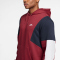 NIKE Club Fleece Kapuzen-Trainingsanzug Herren 613 - team crimson/white/obsidian/white S