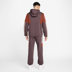 NIKE Club Fleece Kapuzen-Trainingsanzug Herren 502 - tattoo/white/black/white S