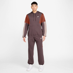 NIKE Club Fleece Kapuzen-Trainingsanzug Herren 502 - tattoo/white/black/white XL