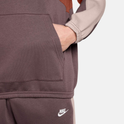 NIKE Club Fleece Kapuzen-Trainingsanzug Herren 502 - tattoo/white/black/white XL