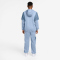 NIKE Club Fleece Kapuzen-Trainingsanzug Herren 407 - hydrogen blue/white/work blue/white S