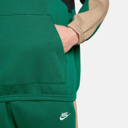 NIKE Club Fleece Kapuzen-Trainingsanzug Herren 365 - malachite/white/black/white S