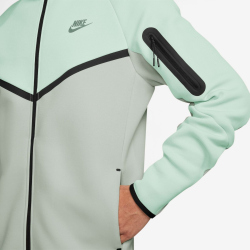 NIKE Tech Fleece Windrunner Kapuzenjacke 394 - barely green/light silver/black M