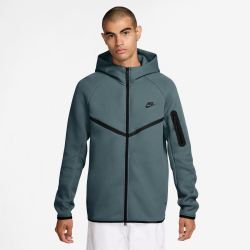 NIKE Tech Fleece Windrunner Kapuzenjacke 382 - mineral slate/black S