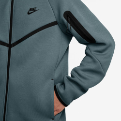 NIKE Tech Fleece Windrunner Kapuzenjacke 382 - mineral slate/black S