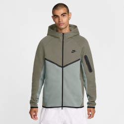 NIKE Tech Fleece Windrunner Kapuzenjacke 328 - silver sage/light pumice/black S
