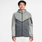 NIKE Tech Fleece Windrunner Kapuzenjacke 077 - lt smoke grey/cool grey/photon dust/volt L