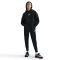 NIKE Sportswear Club Fleece Oversize Jogginghose Mädchen 010 - black/metallic gold XS (122-128 cm)