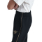 NIKE Sportswear Club Fleece Oversize Jogginghose Mädchen 010 - black/metallic gold XS (122-128 cm)