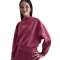 NIKE Sportswear Club Fleece Boxy Hoodie Mädchen 634 - sweet beet/metallic gold XS (122-128 cm)