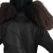 NIKE Sportswear Knit Trainingsjacke Mädchen 010 - black/black/white S (128-137 cm)