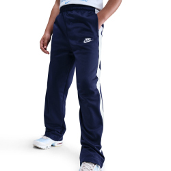 NIKE Sportswear Dri-FIT Kapuzen-Trainingsanzug Kinder 410 - midnight navy/white/white M (137-147 cm)
