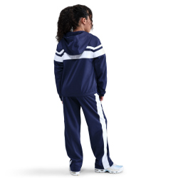 NIKE Sportswear Dri-FIT Kapuzen-Trainingsanzug Kinder 410 - midnight navy/white/white M (137-147 cm)