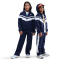 NIKE Sportswear Dri-FIT Kapuzen-Trainingsanzug Kinder 410 - midnight navy/white/white M (137-147 cm)